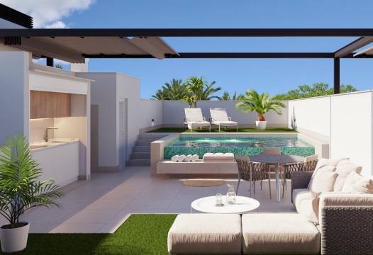 Bungalow - New Build - Pilar de la Horadada - parques de Andromeda