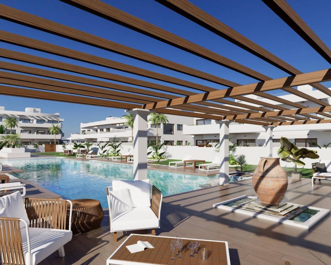 Bungalow · Nueva construcción  · Los Alcazares · Serena Golf