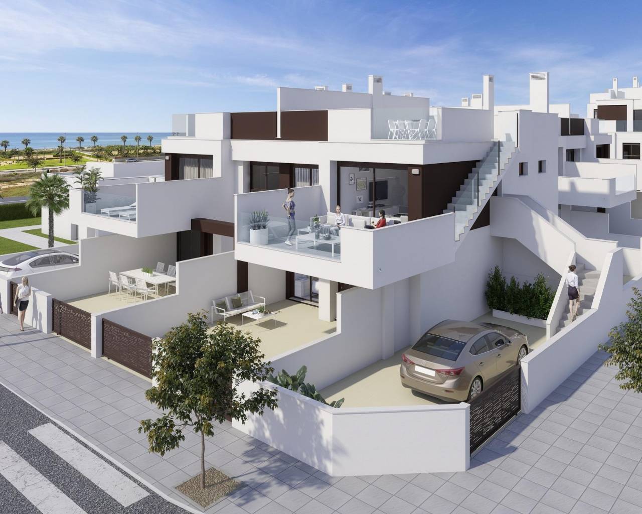 Bungalow · Nueva construcción  · Pilar de la Horadada · El Mojón