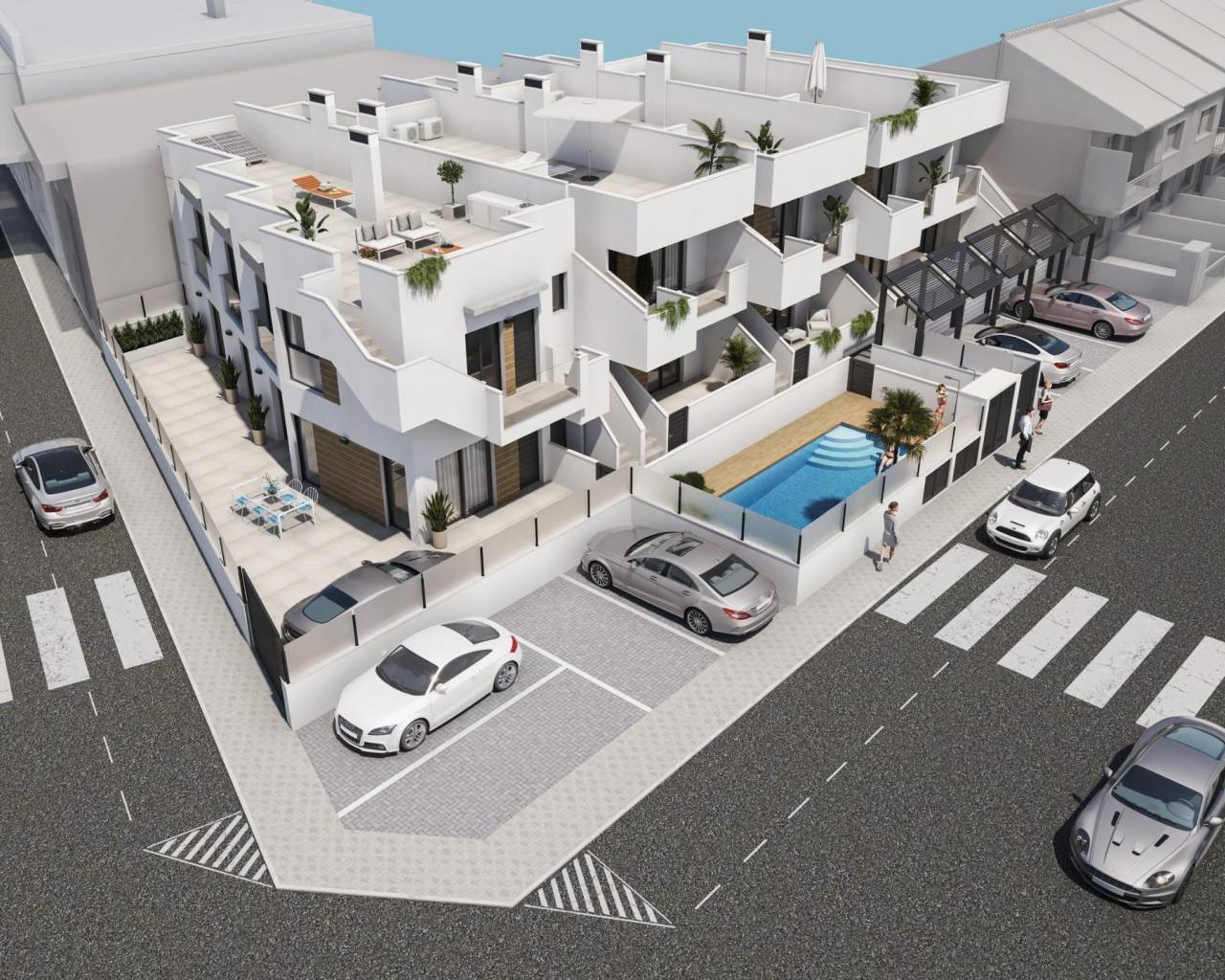 Bungalow · Nueva construcción  · San Pedro del Pinatar · Los antolinos