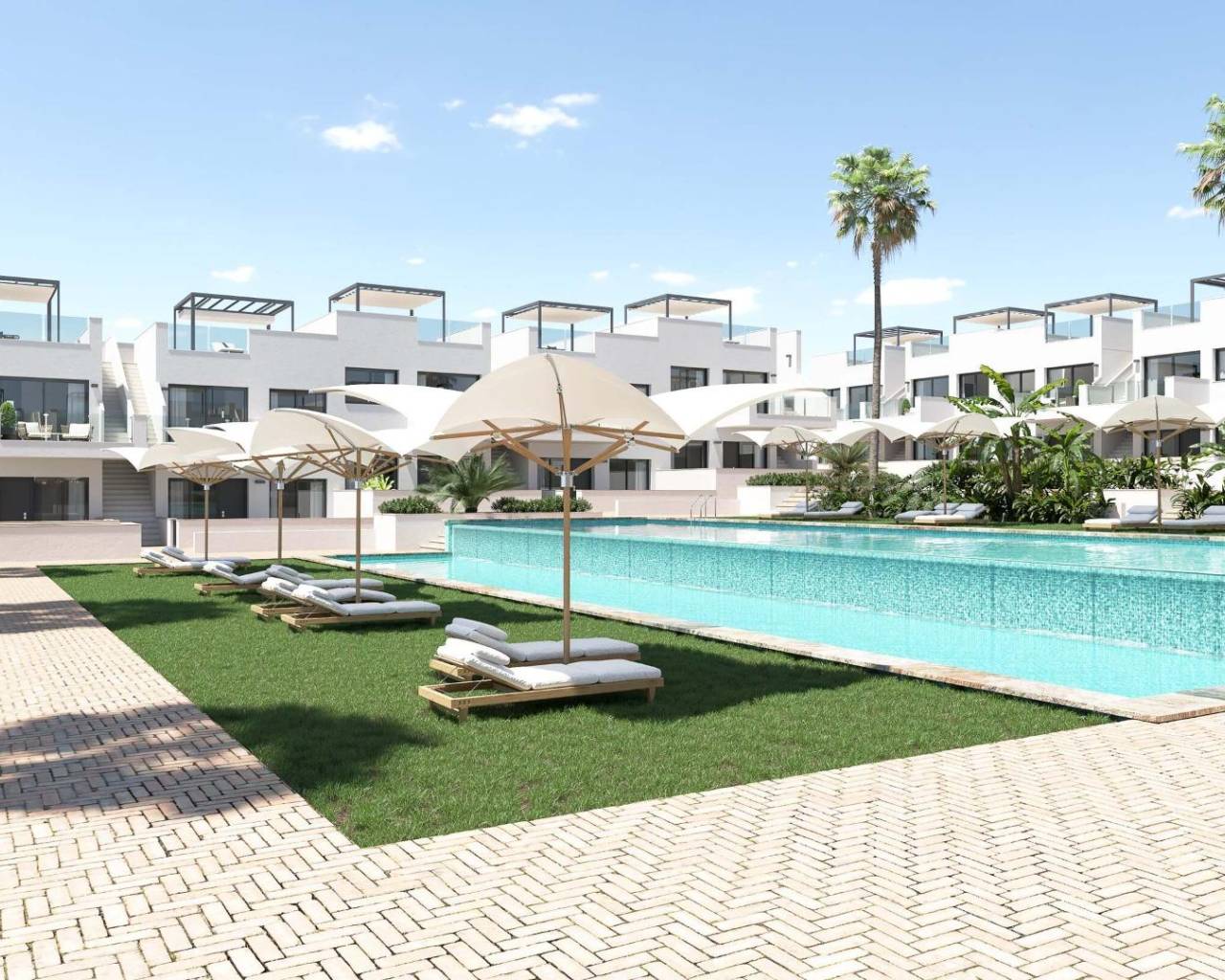 Bungalow · Nueva construcción  · Torrevieja · Los balcones