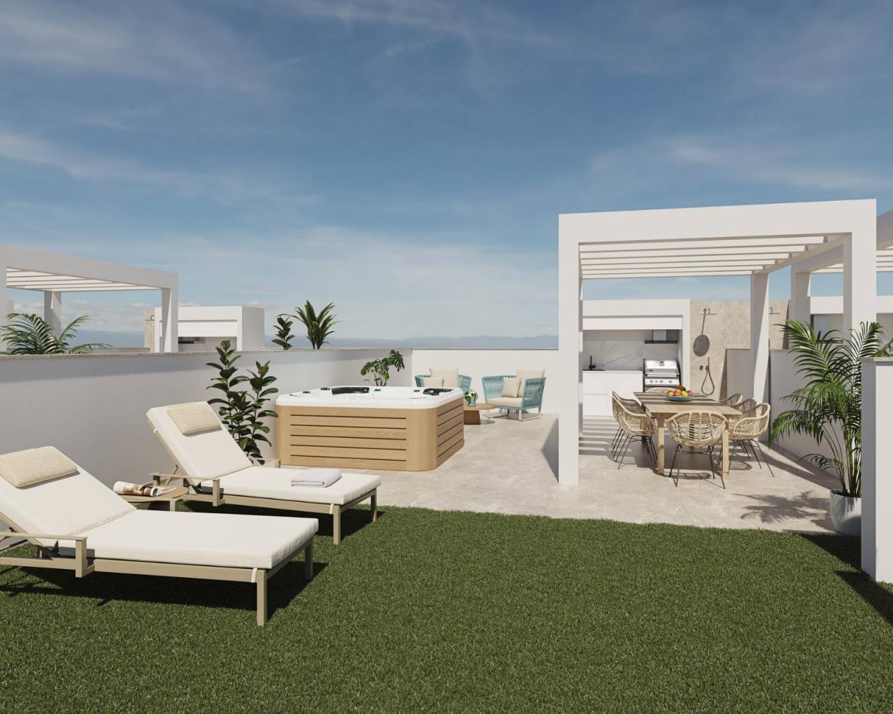 Bungalow · Nybyggnation · Pilar de la Horadada · Parque Ramon eugenio Escudero