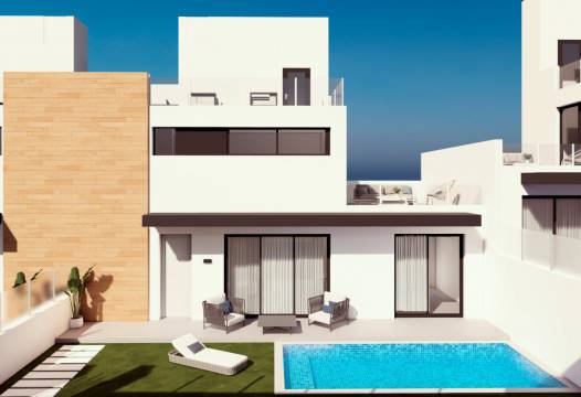 Casa de pueblo - Nueva construcción  - Orihuela Costa - Las Filipinas