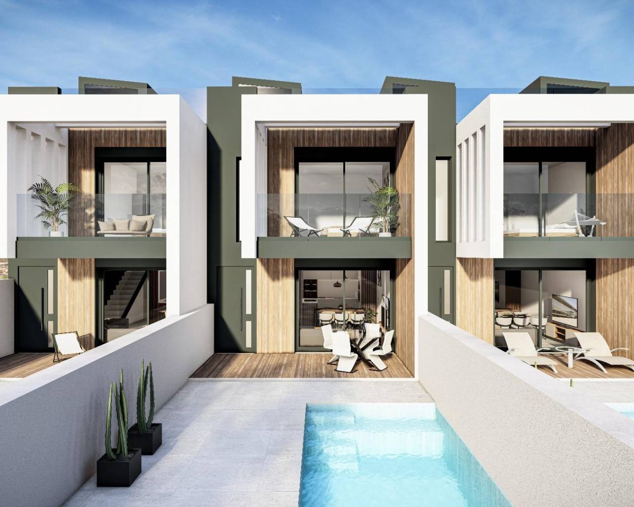 Casa de pueblo · Nueva construcción  · Pilar de la Horadada · Lo Monte