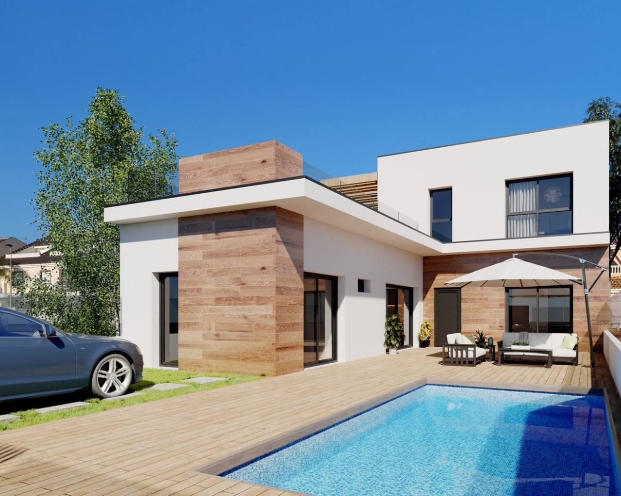 Casa de pueblo · Nueva construcción  · San Javier · Parque del doce