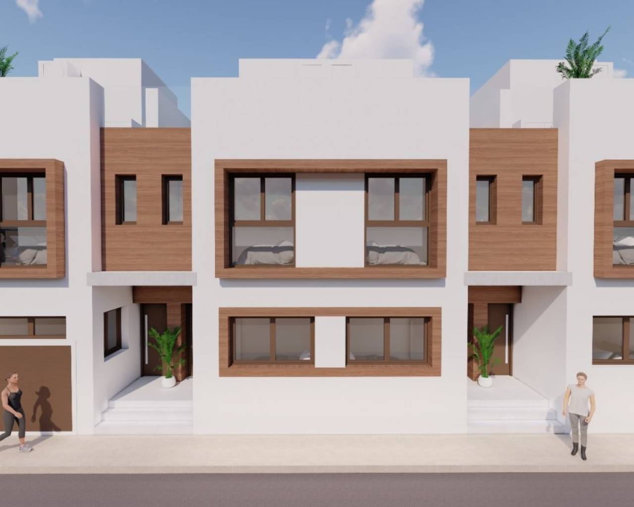 Casa de pueblo · Nueva construcción  · San Javier · San Javier