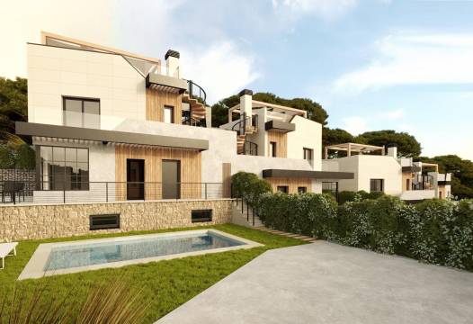 Maison de ville - Nouvelle construction - Polop - Costa Blanca North