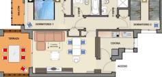 Venta - Apartment - San Javier - Roda Golf