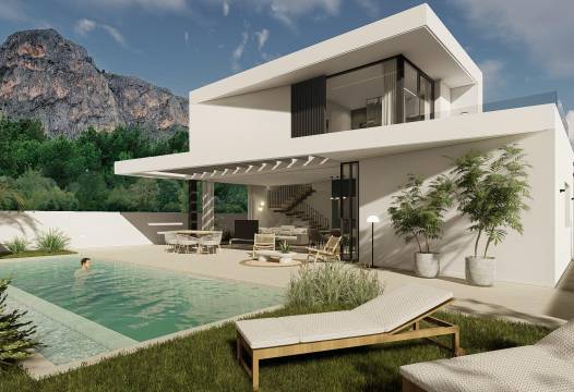 Villa - NIEUWBOUW - Polop - Costa Blanca North