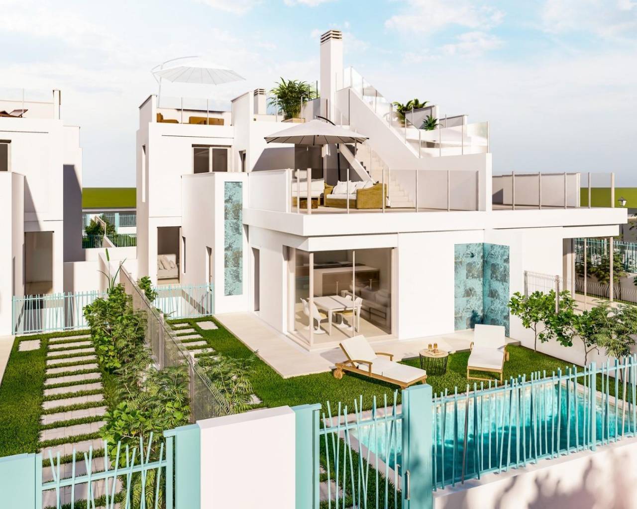 Villa · Nueva construcción  · Los Alcazares · Serena Golf