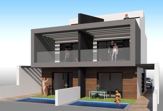 Villa - Nueva construcción  - San Javier - Santiago de la Ribera
