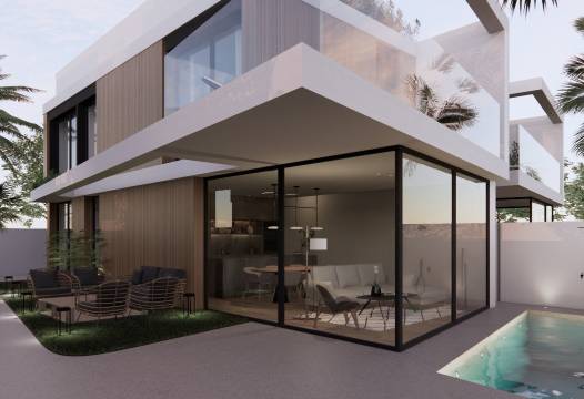 Villa - Nybyggnasjon - Pilar de la Horadada - NHRS-54729