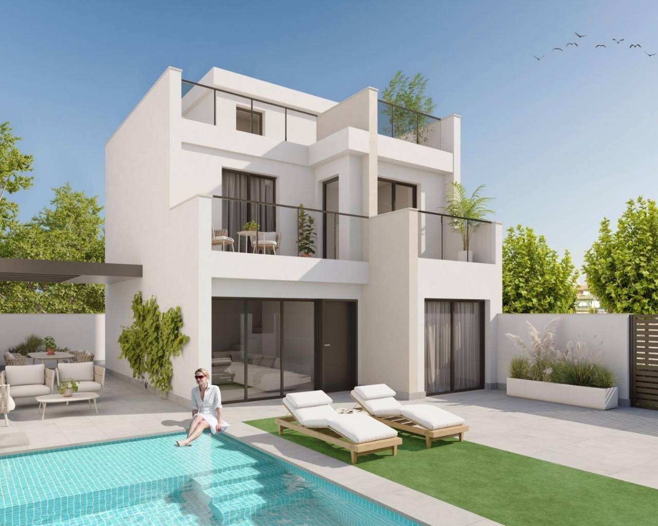 Villa · Nybyggnation · Los Alcazares · Playa la Atascadera