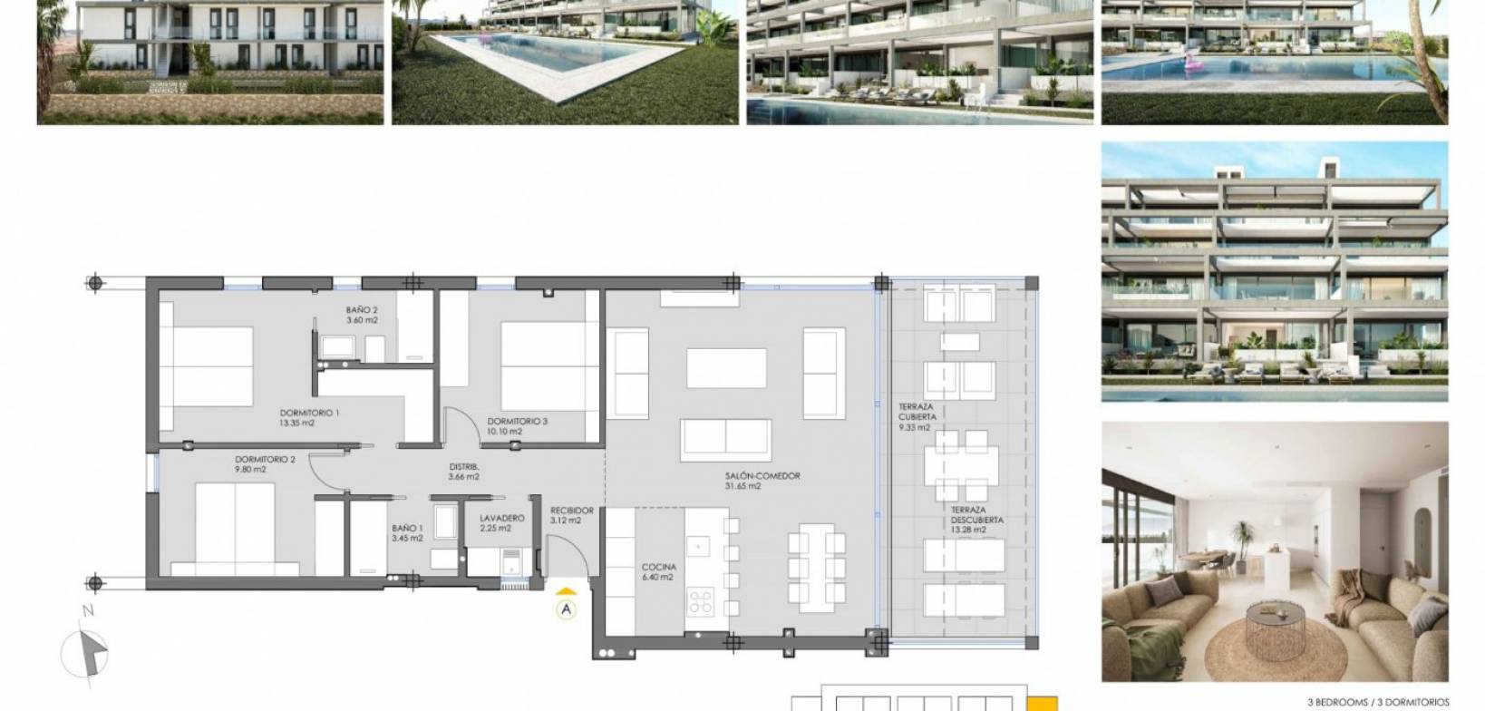Nouvelle construction - Apartment - Cartagena - Mar de Cristal