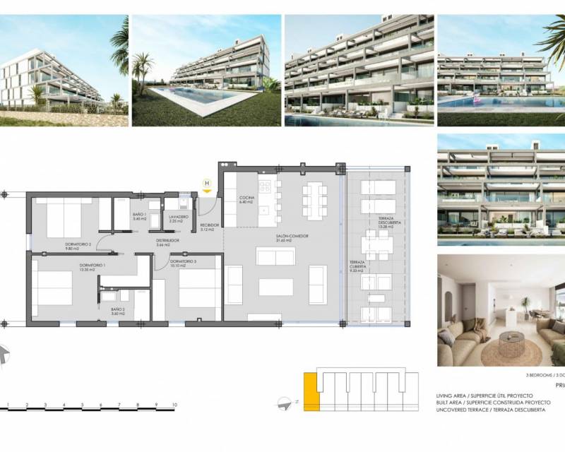 Nybyggnation - Apartment - Cartagena - Mar de Cristal