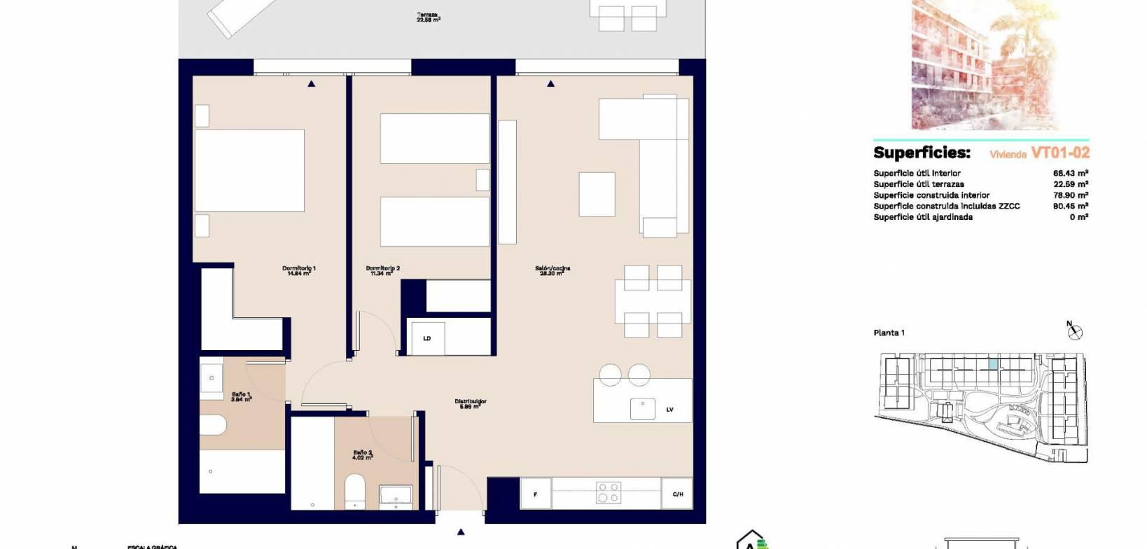 New Build - Apartment - Denia - Puerto