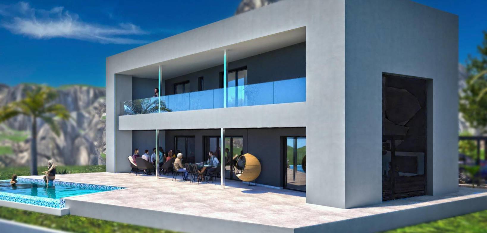 Nueva construcción  - Villa - La Nucía - Panorama