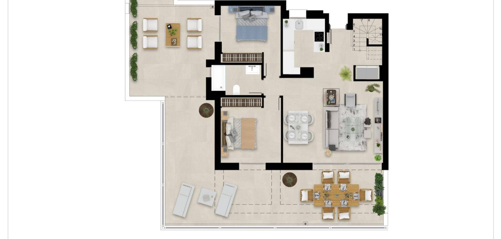Nueva construcción  - Apartment - Sotogrande - San Roque Club