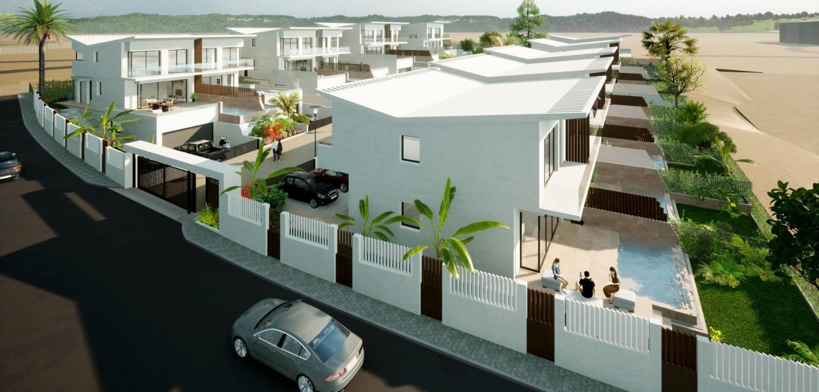 Nouvelle construction - Maison de ville - Mijas - Calanova
