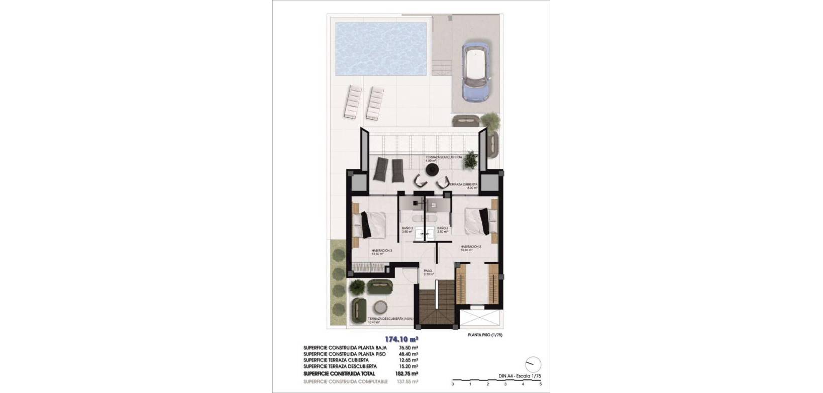 Nueva construcción  - Casa cuádruple - Dolores - 03150