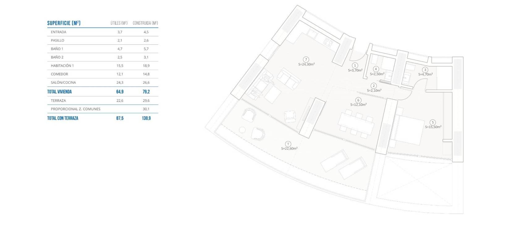 Nybyggnasjon - Apartment - Benidorm - Costa Blanca North