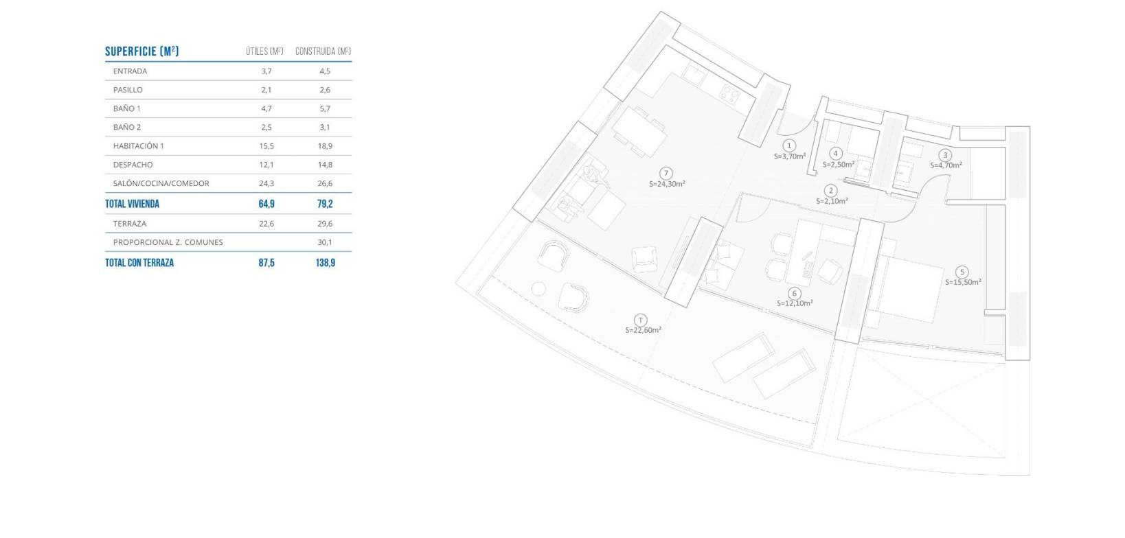 Nybyggnasjon - Apartment - Benidorm - Costa Blanca North