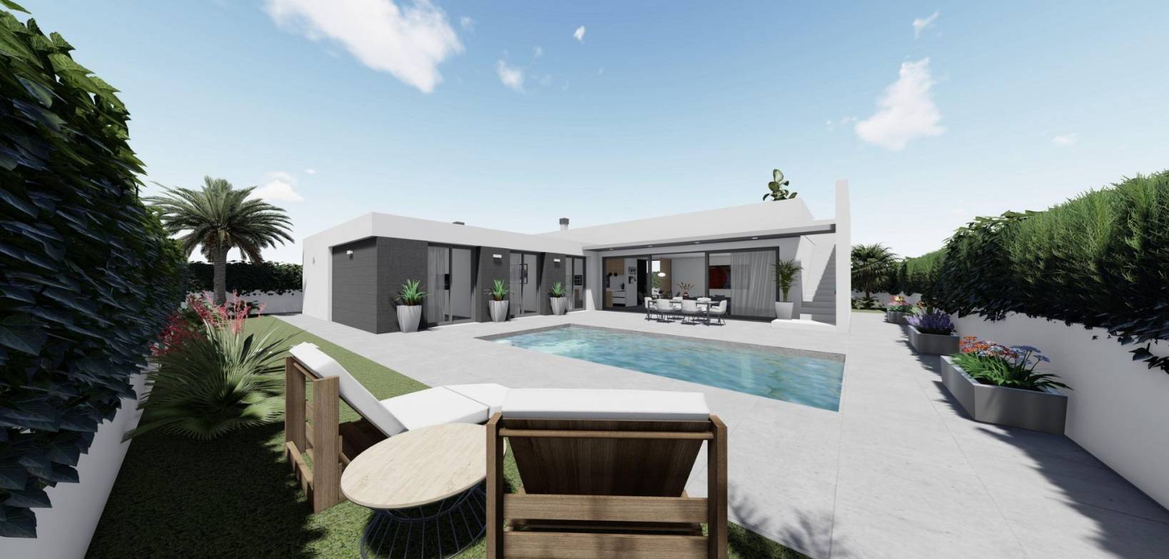 NIEUWBOUW - Villa - San Juan de los Terreros - Costa de Almeria