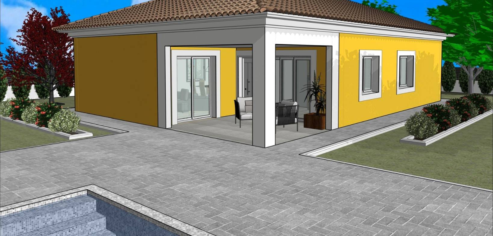 NIEUWBOUW - Villa - Pinoso - Costa Blanca South - Inland