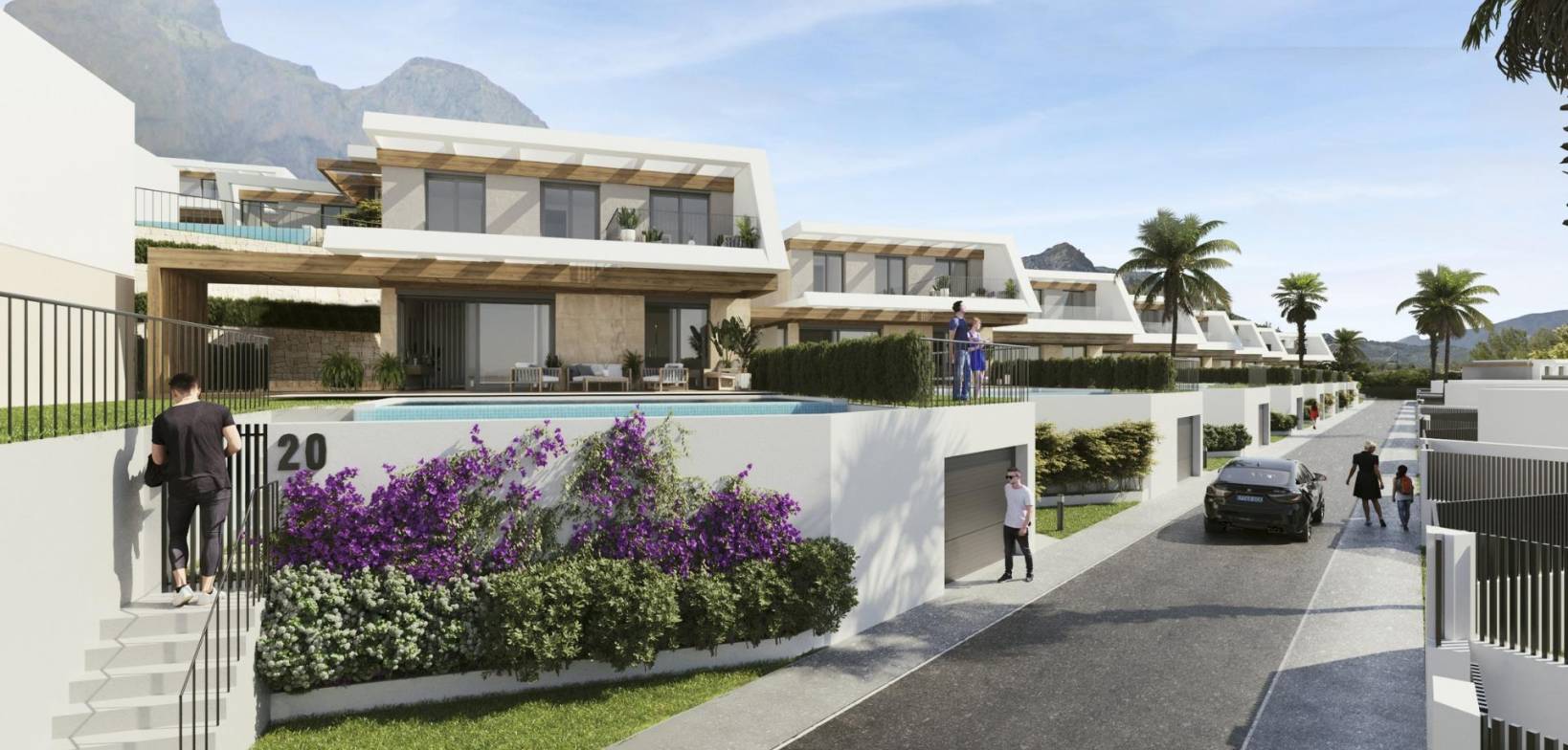 Nueva construcción  - Villa - Polop - Costa Blanca North