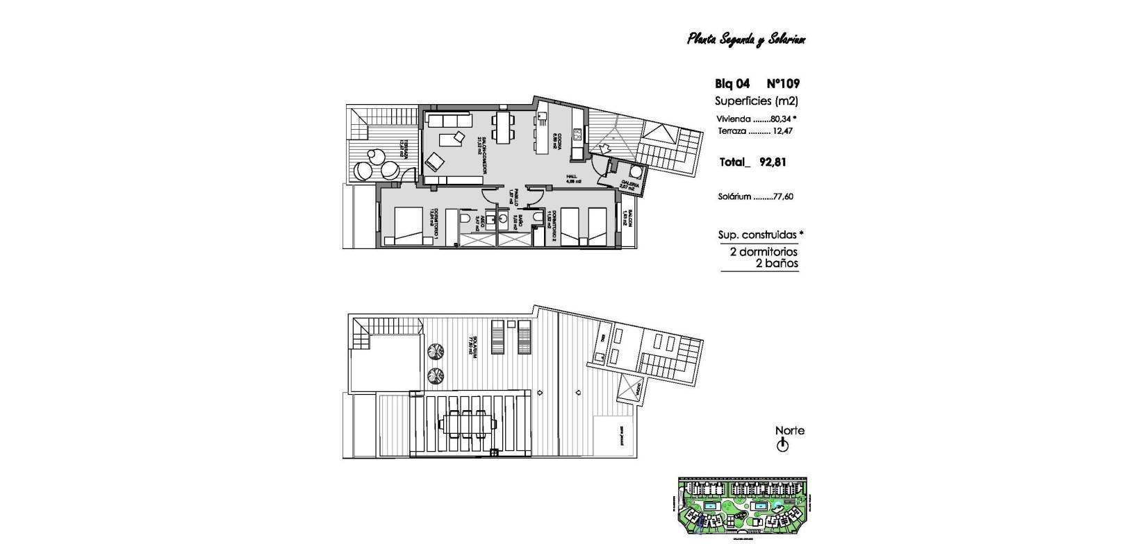 Nybyggnasjon - Toppleilighet - Guardamar del Segura - Costa Blanca South