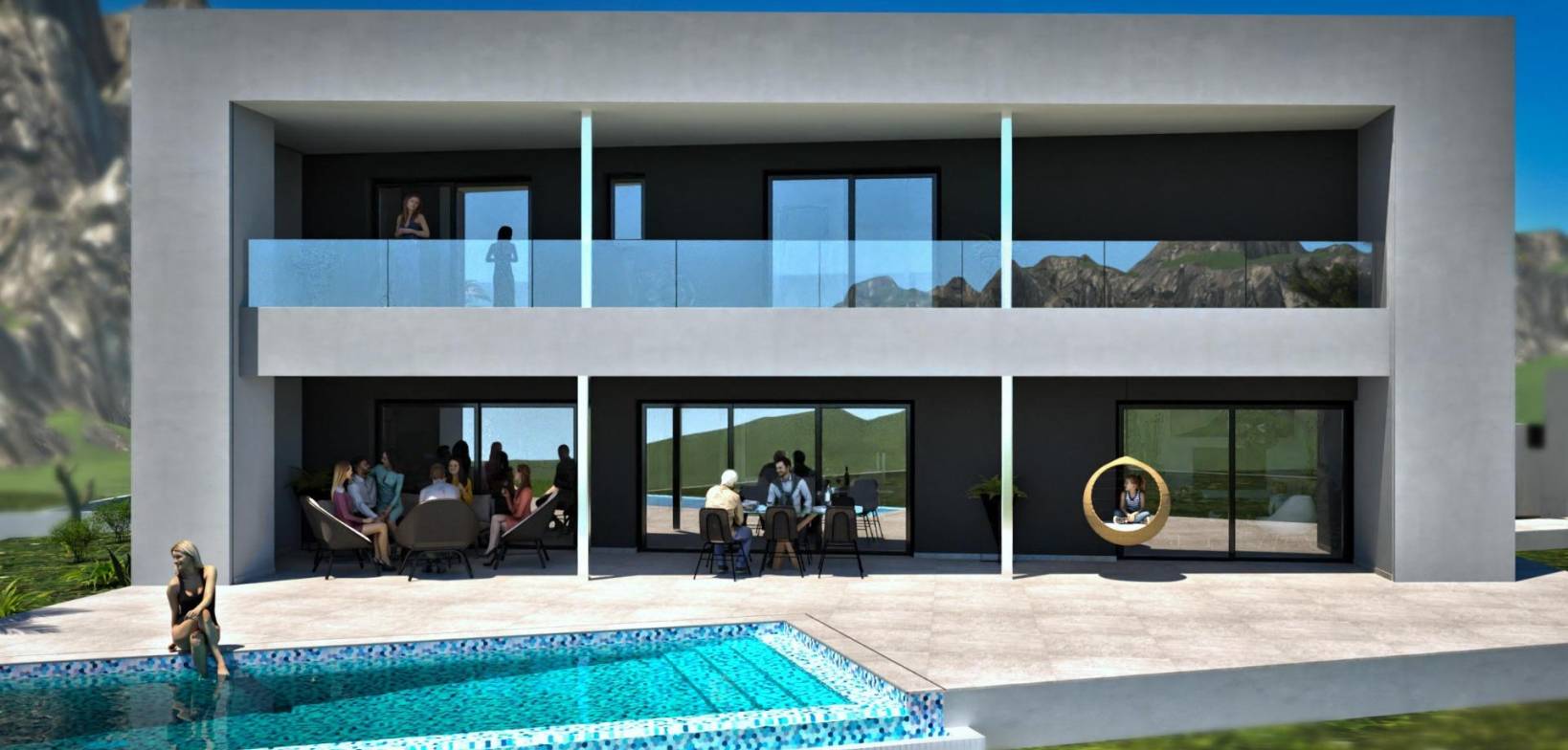Nueva construcción  - Villa - La Nucía - Costa Blanca North