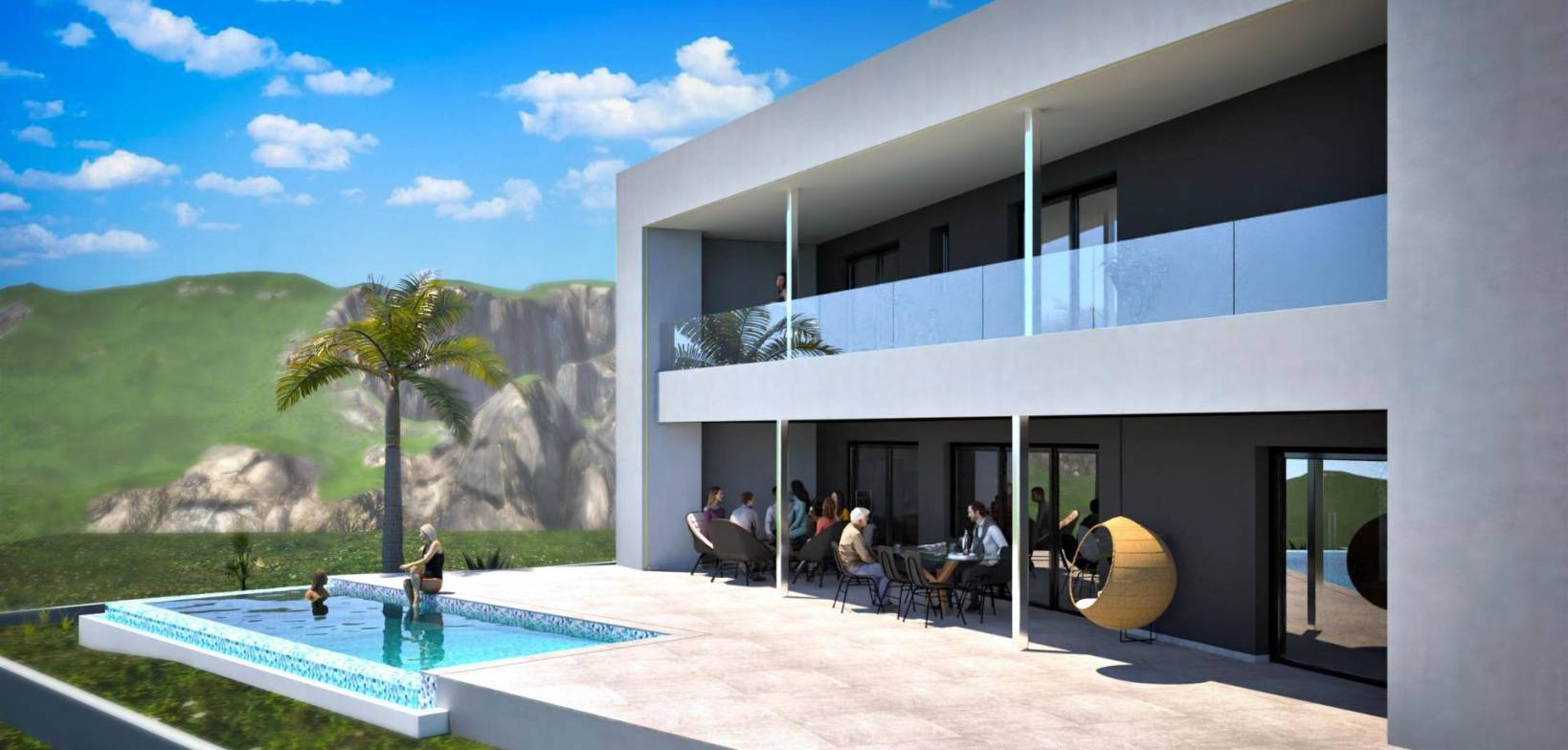Nueva construcción  - Villa - La Nucía - Costa Blanca North