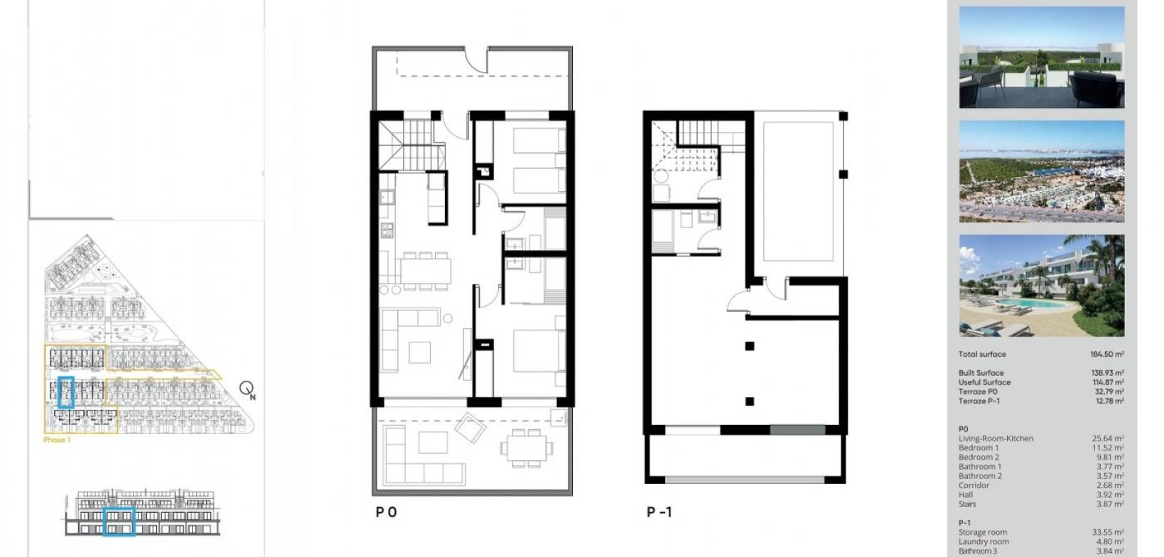 New Build - Bungalow - Torrevieja - Costa Blanca South