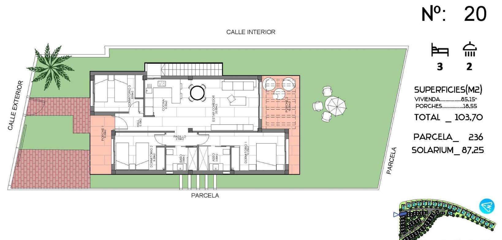 Nueva construcción  - Villa - Algorfa - Costa Blanca South