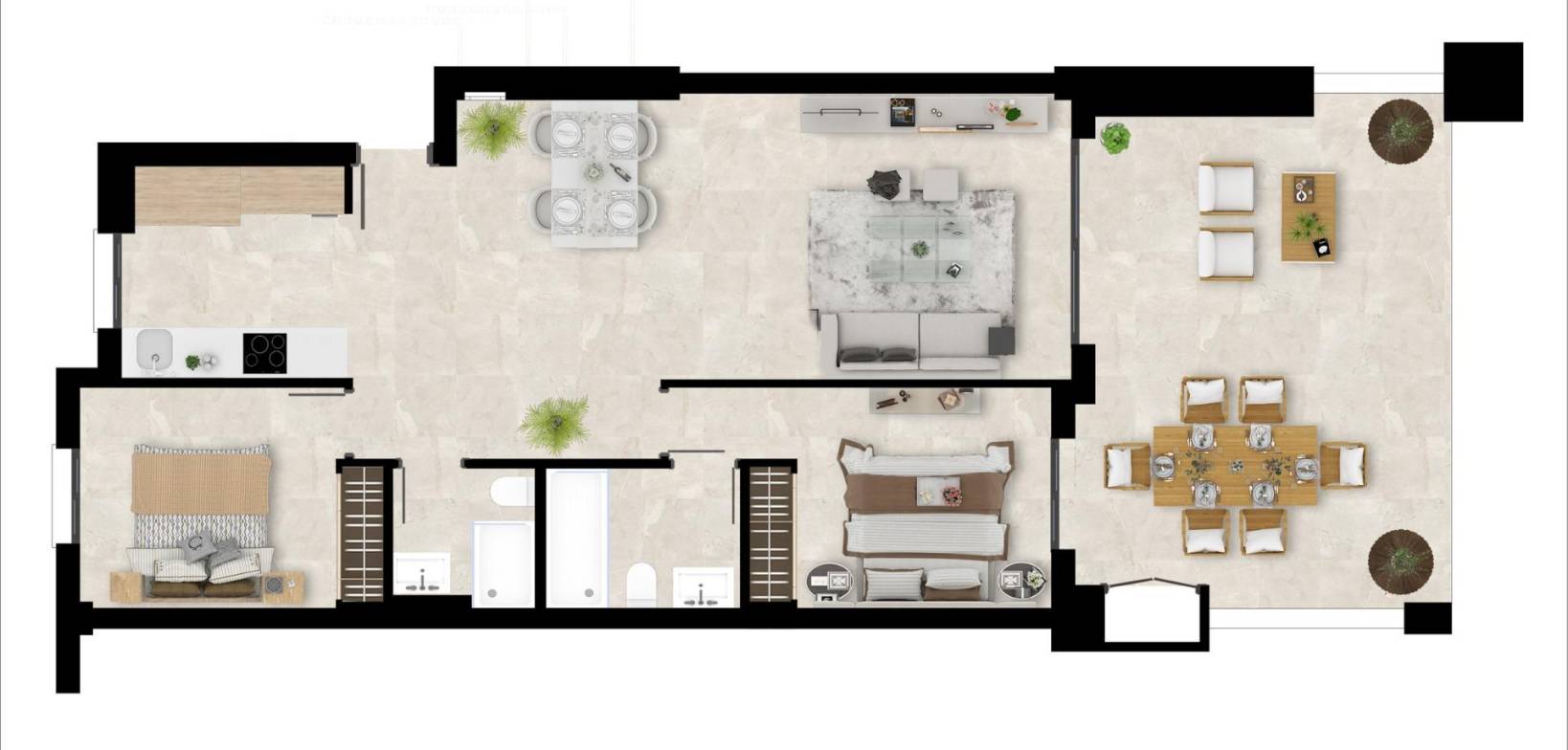 NIEUWBOUW - Apartment - Casares - Costa del Sol