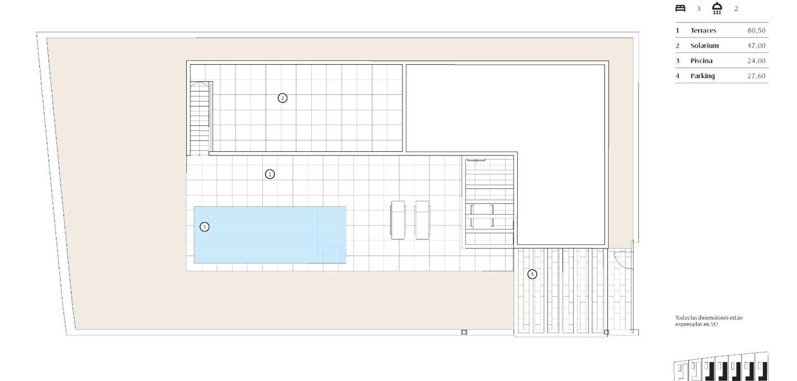 Nueva construcción  - Villa - Algorfa - Costa Blanca South