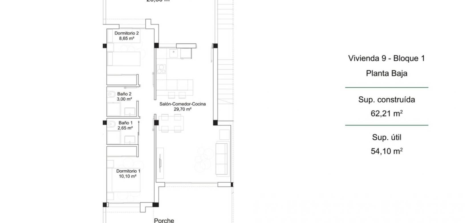 Nueva construcción  - Bungalow - Orihuela Costa - Costa Blanca South