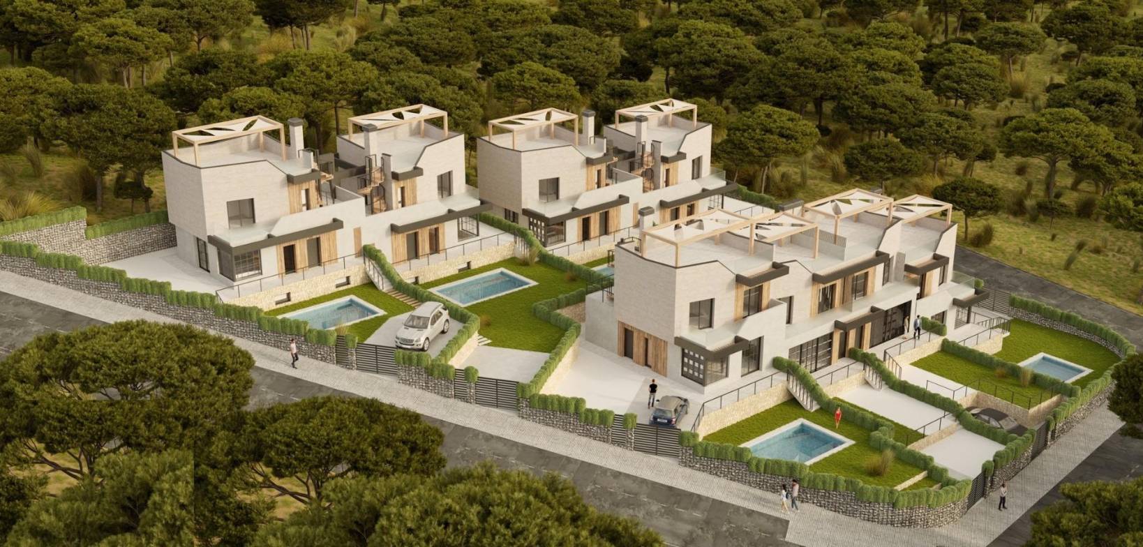 New Build - Town House - Polop - Costa Blanca North