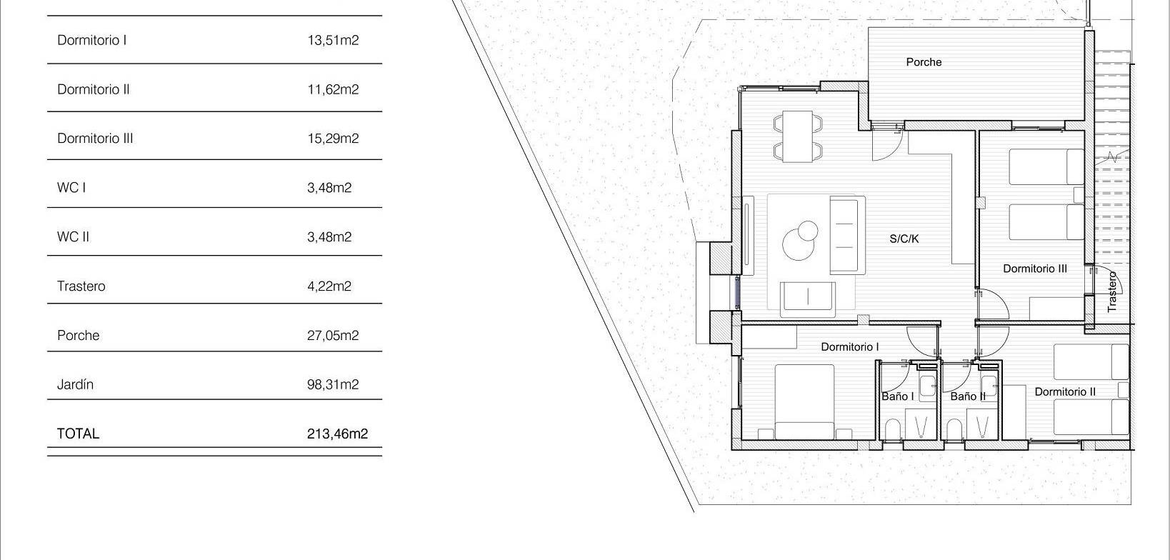 Neubau - Bungalow - San Miguel de Salinas - Costa Blanca South