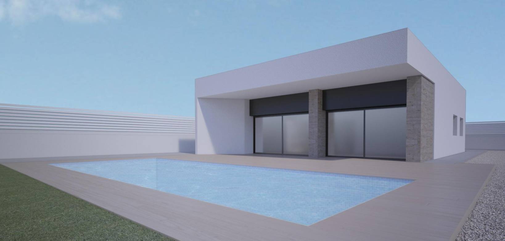 Neubau - Villa - Aspe - Costa Blanca North - Inland