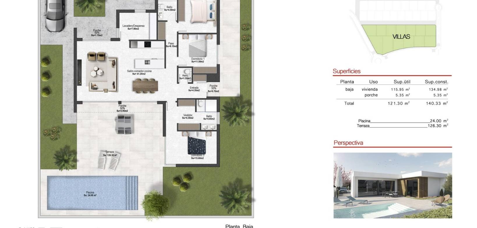 Nueva construcción  - Villa - BAÑOS Y MENDIGO - Costa Calida