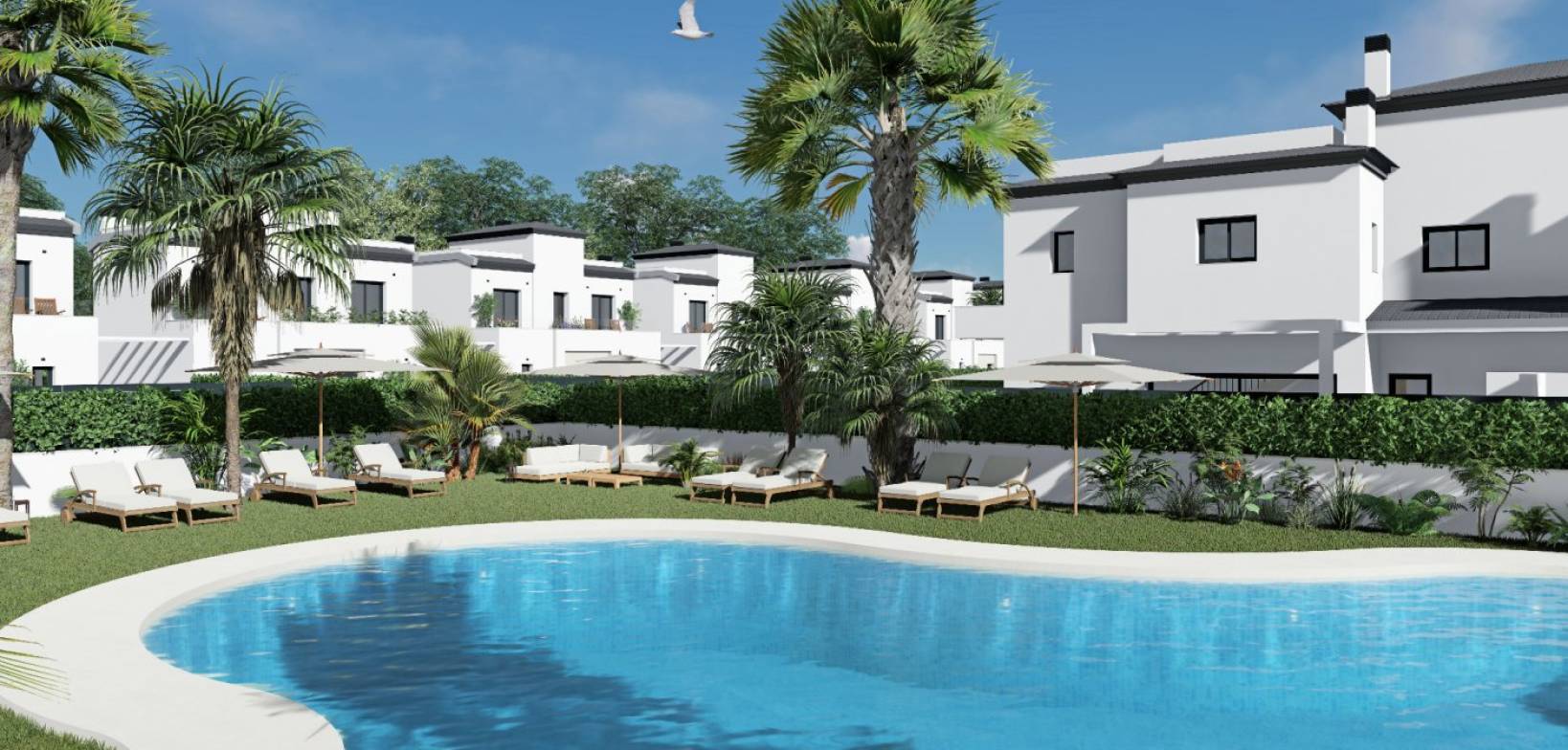 Nouvelle construction - Maison quadruple - Gran Alacant - Costa Blanca South
