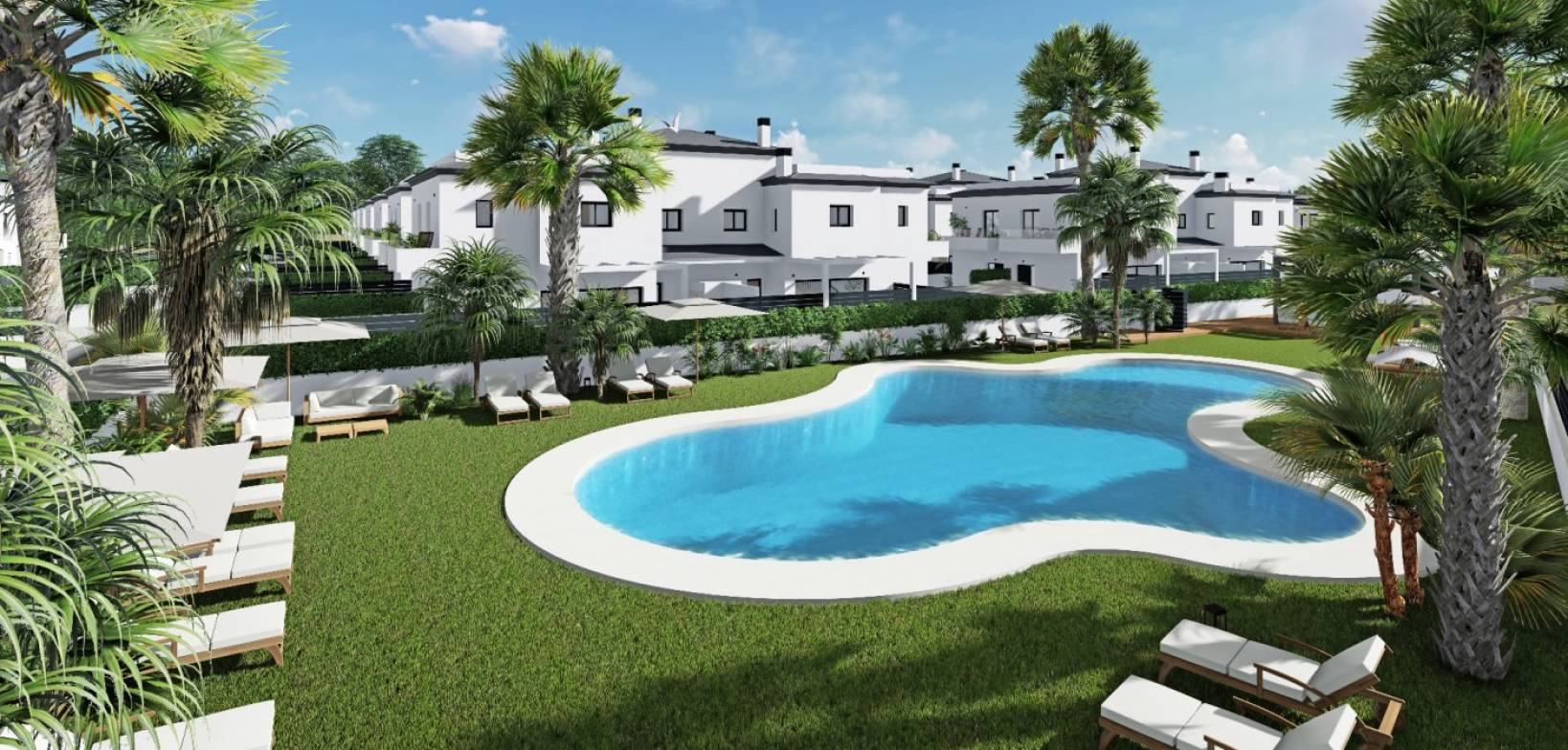 Nouvelle construction - Maison quadruple - Gran Alacant - Costa Blanca South