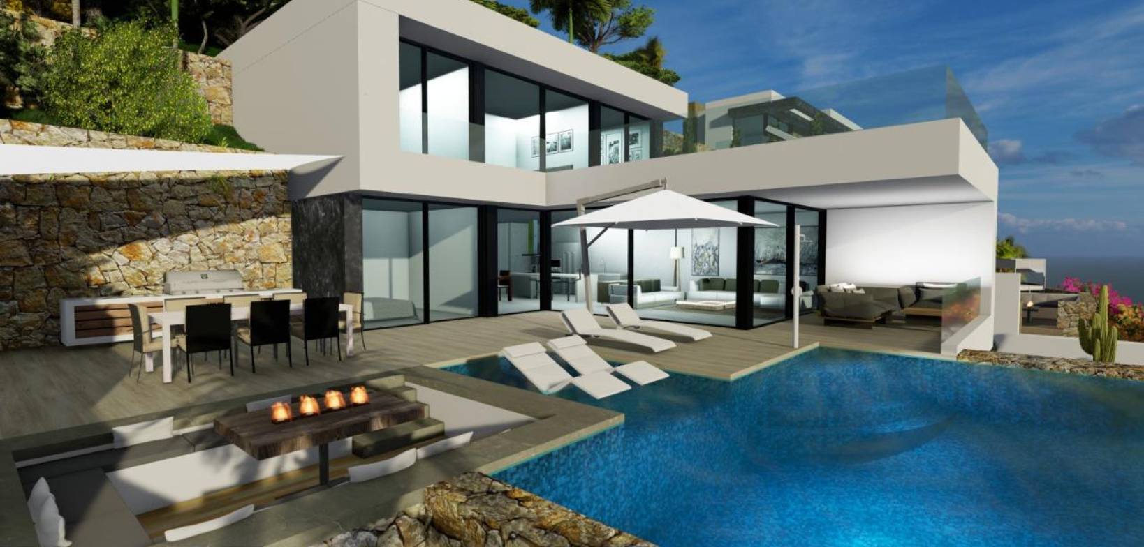 Nueva construcción  - Villa - Calpe - Costa Blanca North