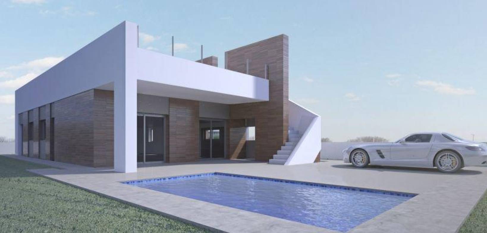 Nueva construcción  - Villa - Aspe - Costa Blanca North - Inland