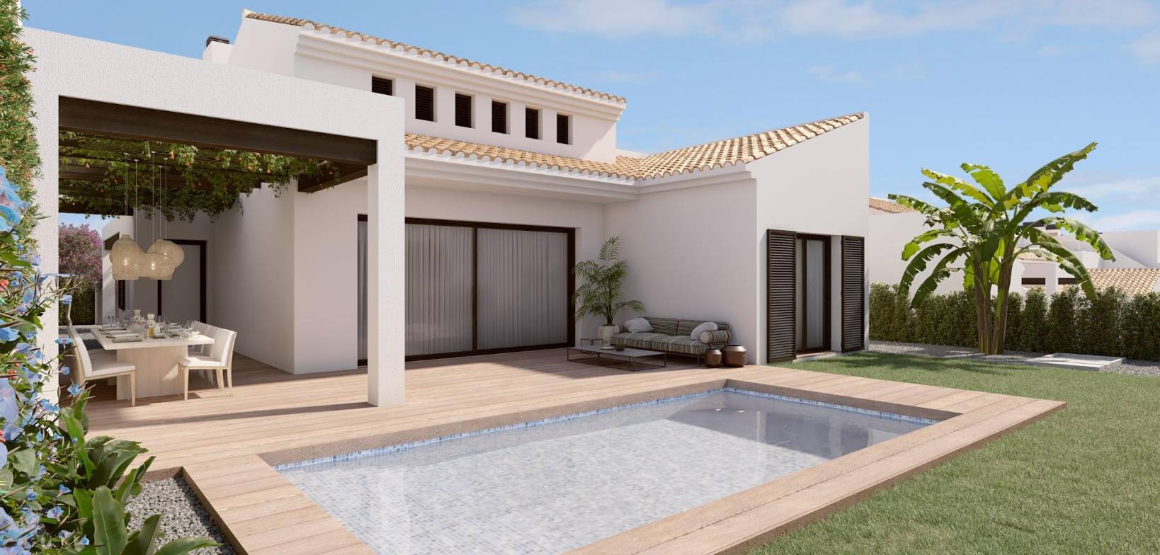 Nueva construcción  - Villa - Algorfa - Costa Blanca South