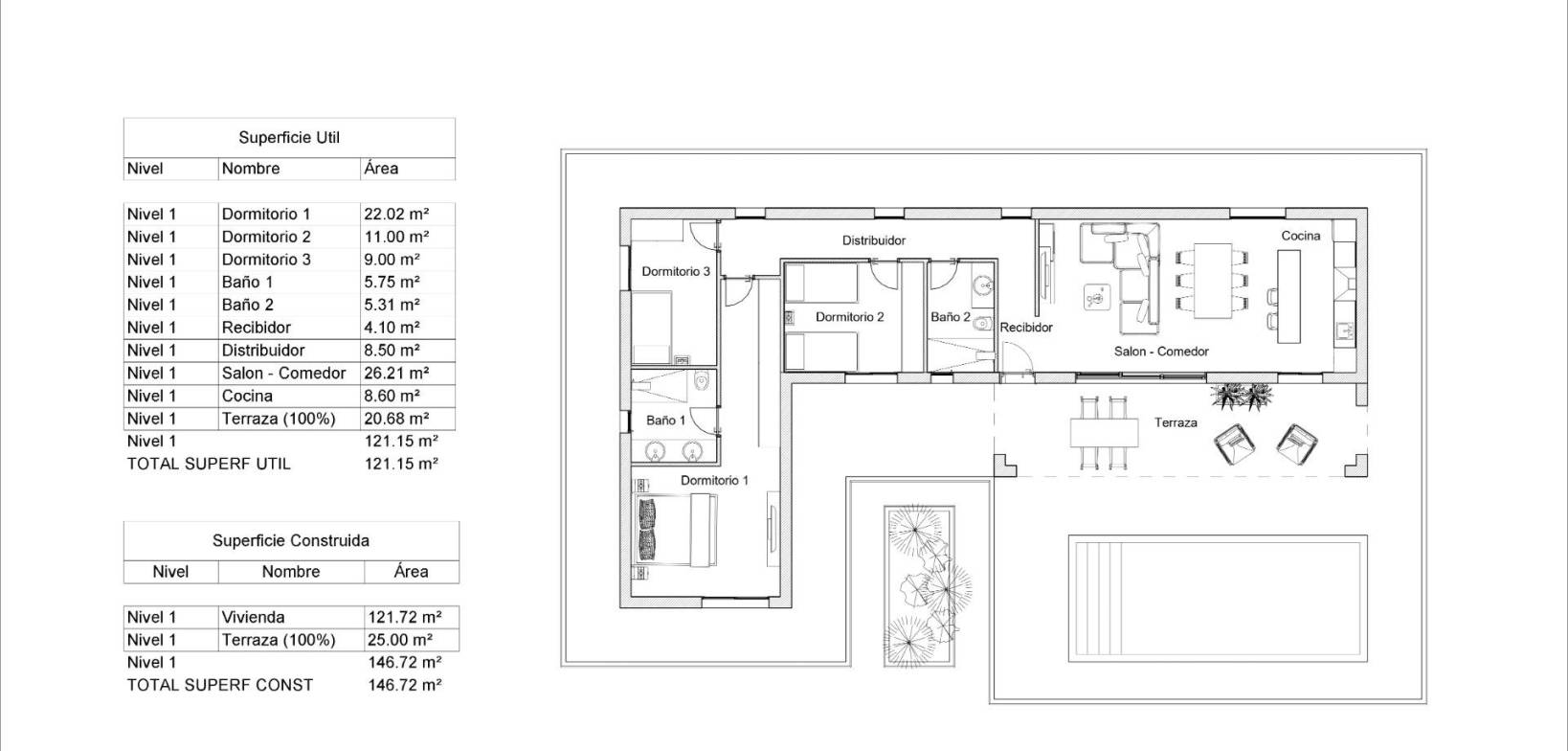 Nueva construcción  - Villa - Pinoso - Costa Blanca South - Inland