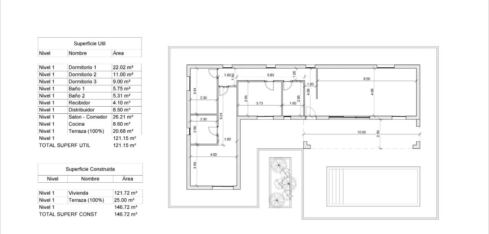 Nueva construcción  - Villa - Pinoso - Costa Blanca South - Inland