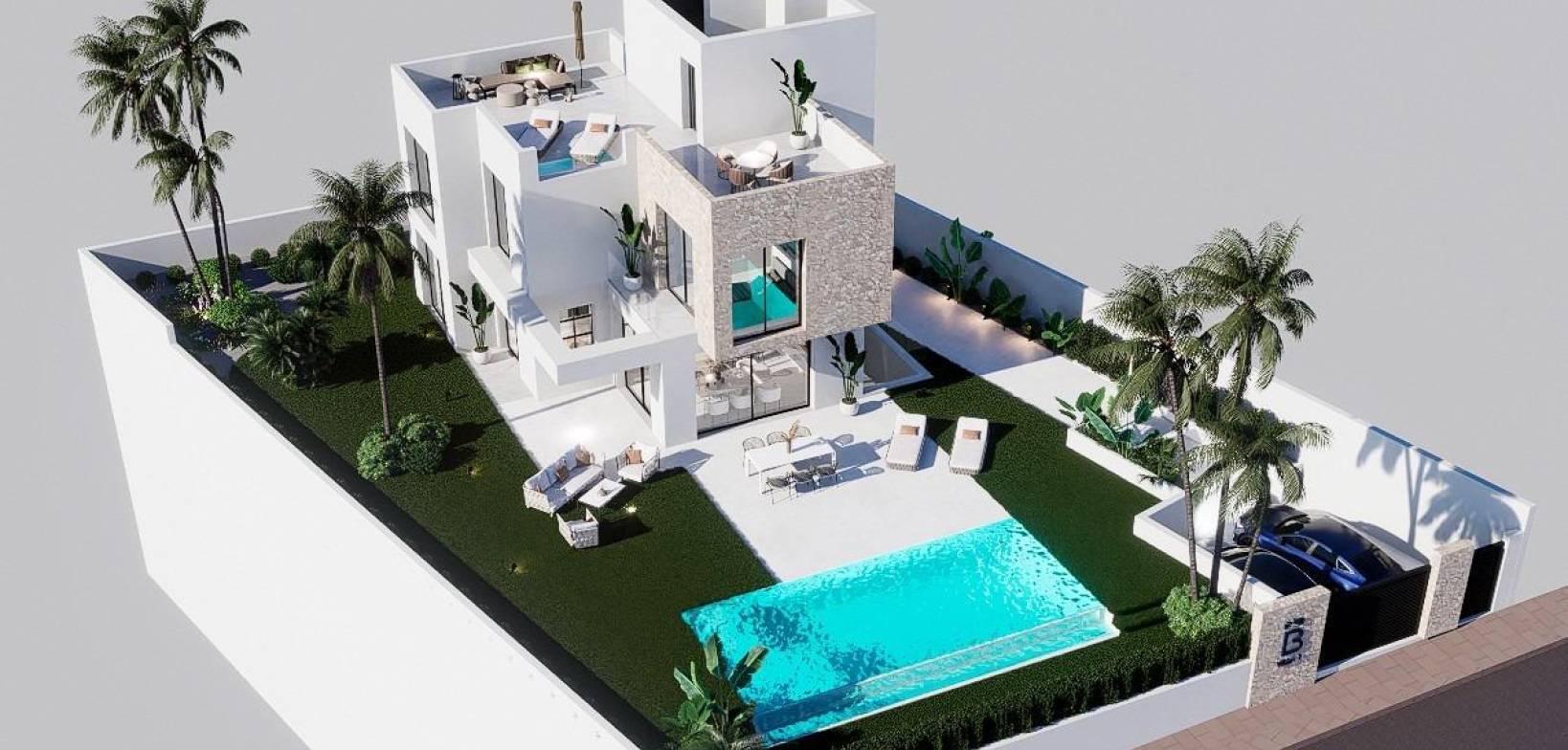 Nybyggnation - Villa - Finestrat - Costa Blanca North