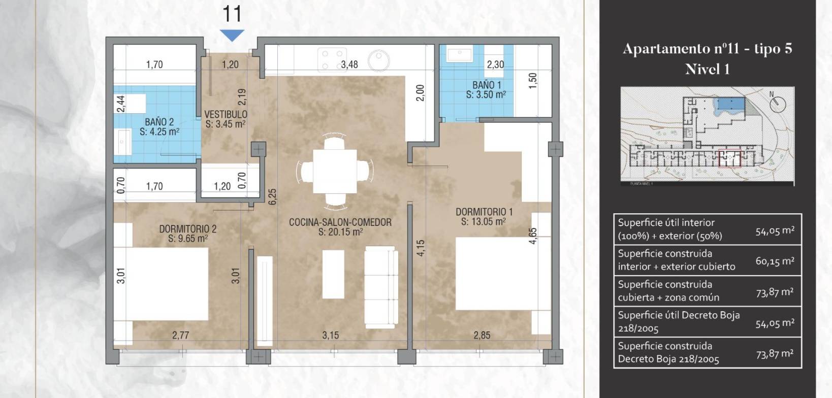 Nybyggnation - Apartment - Monachil - Costa Tropical - Inland